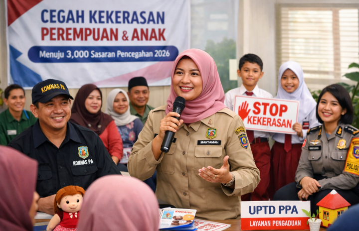 DPPA Bandar Lampung Targetkan 3.000 Sasaran Pencegahan Kekerasan Perempuan dan Anak pada 2026